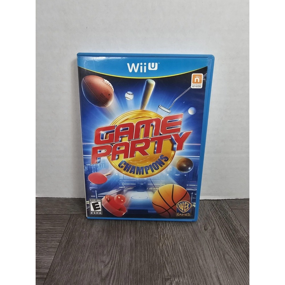 Game Party Champions Nintendo Wii U WB Games Sports Arcade 2012